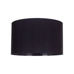 Lampeskærm Roller Ø 50 cm, sort