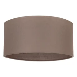 Lampeskærm Roller, cappuccino, Ø 50 cm, højde 24 cm