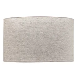 Lampeskærm Roller, grå, Ø 50 cm, højde 30 cm