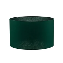 Lampeskærm Roller, grøn, Ø 50 cm, højde 30 cm