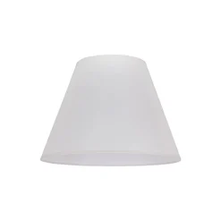 Lampeskærm Sofia Højde 25 cm, ecru/hvid