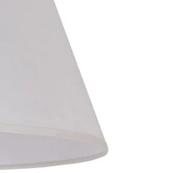 Lampeskærm Sofia Højde 25 cm, ecru/hvid