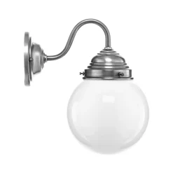 Larry væglampe, mat nikkel