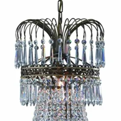 Läckö pragtfuld lysekrone til levende lys, 66 cm