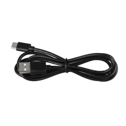 LED genopladelig udendørs væglampe Talent, sort, bredde 10 cm Sensor