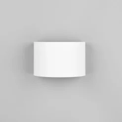 LED genopladelig udendørs væglampe Talent, hvid, bredde 16 cm, sensor