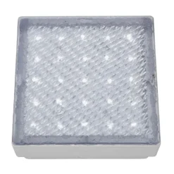 LED indbygget gulvlampe Walkover, IP68 15x15cm