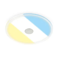 LED indbygget loftslampe 748 IP44 CCT Switch Ø 22cm