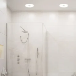 LED indbygget loftslampe 784 IP44 CCT Switch Ø 17cm