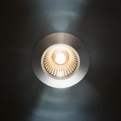 LED indbygningsspot Diled, Ø 6,7 cm, 3.000 K, sort