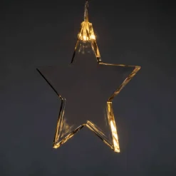 LED indendørs lysforhæng med otte stjerner