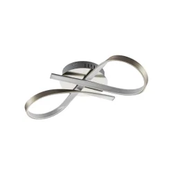 LED loftlampe Alana i sløjfe form