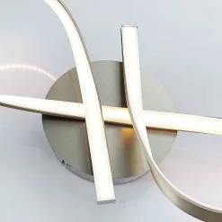 LED loftlampe Alana i sløjfe form