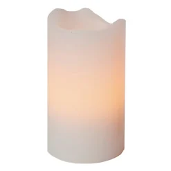 LED lys Candle med fjernbetjening, 4'er sæt, hvid