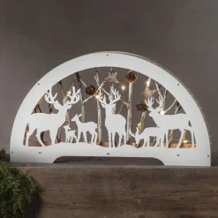 LED lysbue Fauna hvid