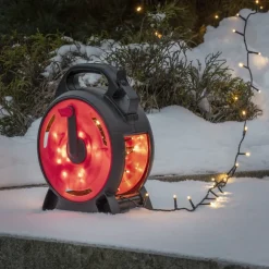 LED lyskæde Micro varm hvid 400-flamme 27,93m