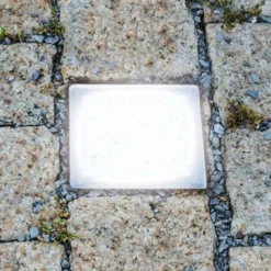 LED nedgravningslampe belægningssten Akiaki, 10 cm, gangbar