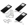 LED Slim-Pad F underskabslampe 3 stk. 4.000 K sort