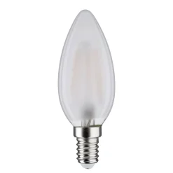 LED stearinlyspære E14 4,5W 2.700K mat