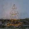 LED udendørs dekoration Light Tree Foldy, højde 135 cm