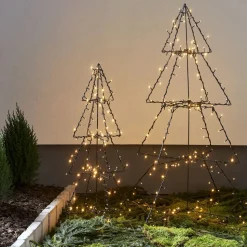 LED udendørs dekoration Light Tree Foldy, højde 135 cm