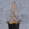 LED udendørs dekoration Light Tree Foldy, højde 90 cm