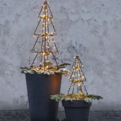 LED udendørs dekoration Light Tree Foldy, højde 90 cm