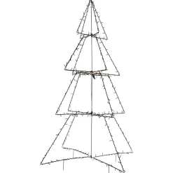 LED udendørs dekoration Light Tree Foldy, højde 170 cm