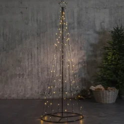 LED udendørs dekoration Lystræ, LED'er delvist blinkende