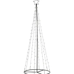 LED udendørs dekoration Lystræ, LED'er delvist blinkende
