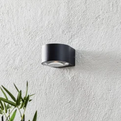 LED udendørs væglampe CMD 9029 med glaslinser