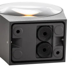 LED udendørs væglampe CMD 9029 med glaslinser