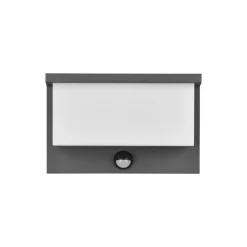 LED udendørs væglampe Nestos, bevægelsessensor, IP54