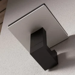 LED udendørs væglampe Olesia, firkantet form