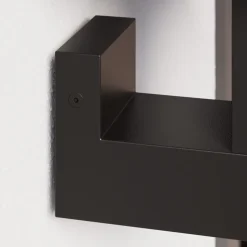 LED udendørs væglampe Olesia, firkantet form