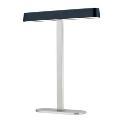 LED-bordlampe Auftakt nikkel/sort