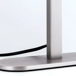 LED-bordlampe Auftakt nikkel/sort