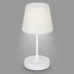 LED-bordlampe Campi, genopladeligt batteri, dæmpbar, hvid