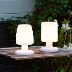 LED-bordlampe Dora, batteridrevet, til udendørs