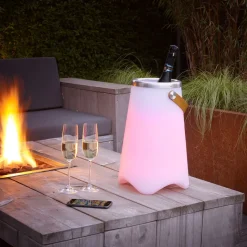 LED-bordlampe Jamaica med Bluetooth-højttaler