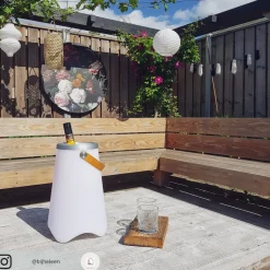 LED-bordlampe Jamaica med Bluetooth-højttaler