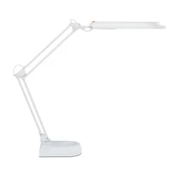 LED-bordlampe MAULatlantic, hvid, højde 41 cm, stativ