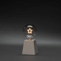 LED-dekorationslampe til bord træ, stjernefilament