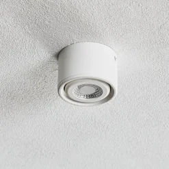 LED-downlight Anzio, vippelig, hvid