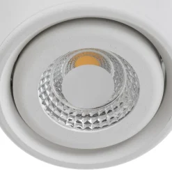 LED-downlight Anzio, vippelig, hvid