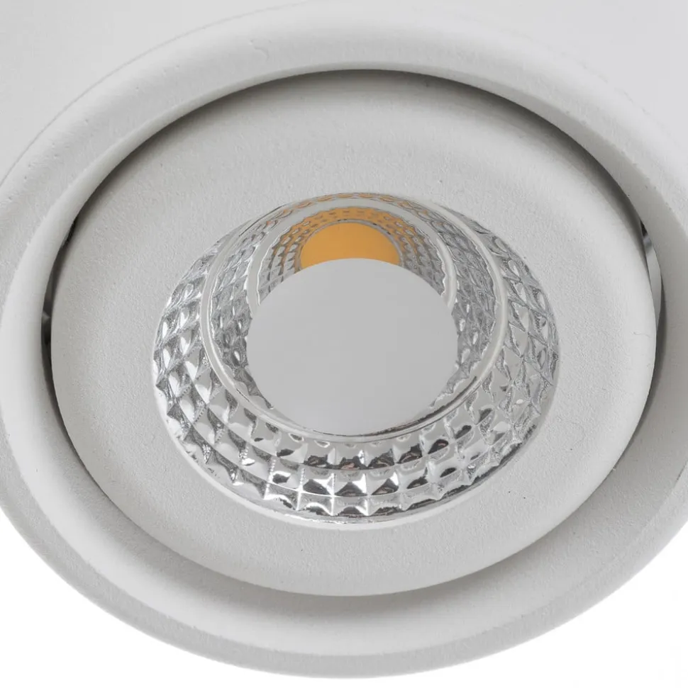 LED-downlight Anzio, vippelig, hvid