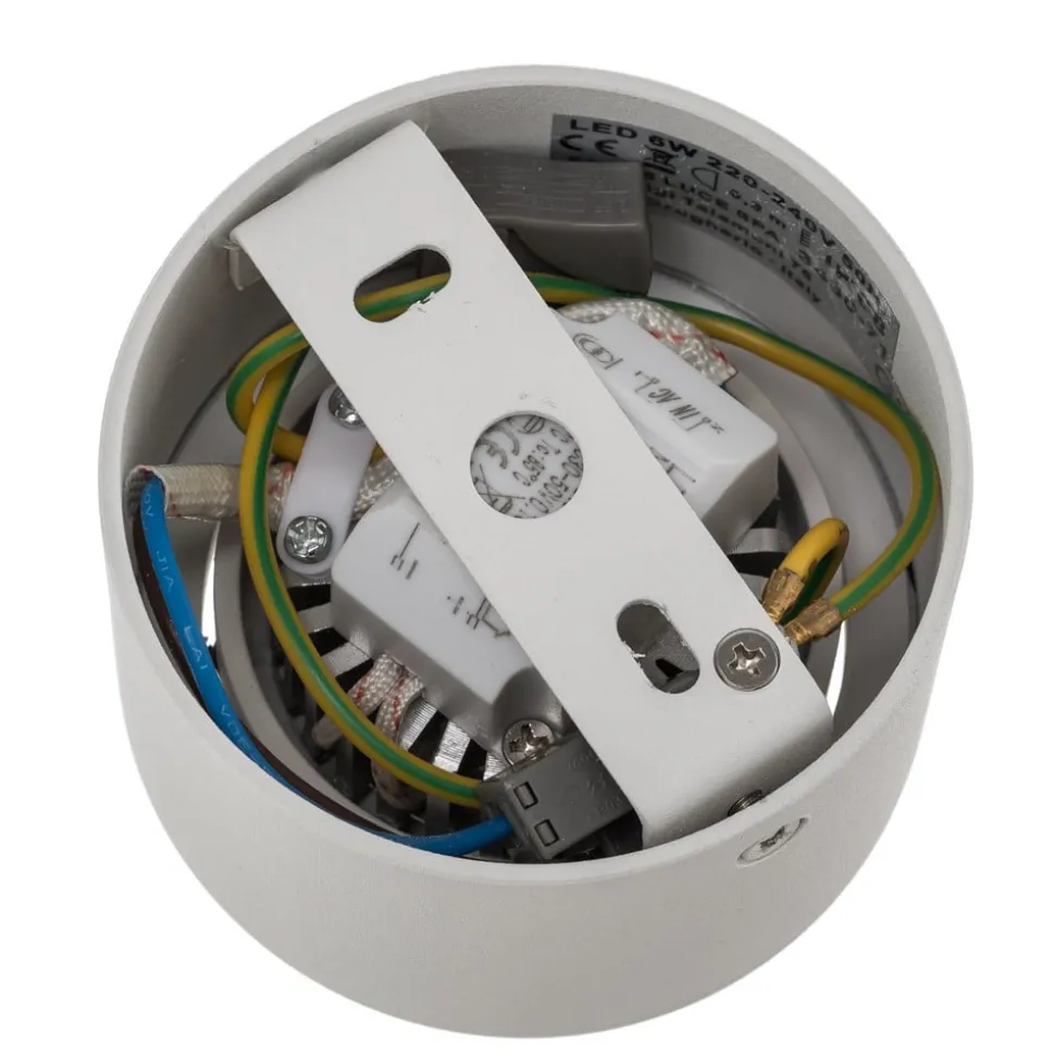 LED-downlight Anzio, vippelig, hvid