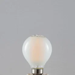 LED-dråbepære E14 4 W 2.700 K mat dæmpes, 5 stk