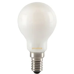 LED-dråbepære E14 ToLEDo RT Ball 4,5W 827 satin
