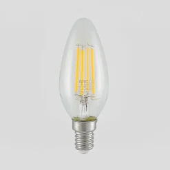LED-filamentpære E14 4 W 827 3-trins-dæmper, 2 stk